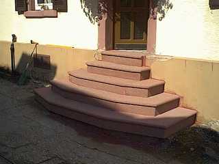 Treppe fertig!