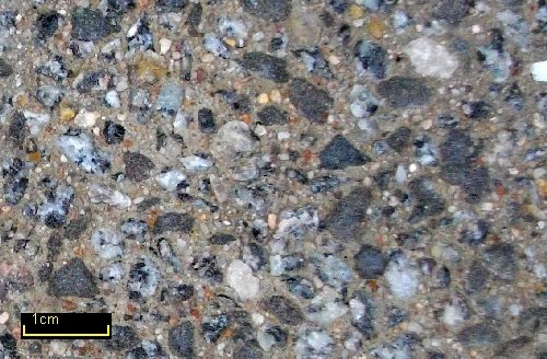 Sandstrahleffektbeton Granit_Grau / Basalt MIX 35 grau