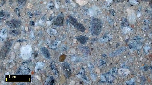 Sandstrahleffekt Granit grau 58